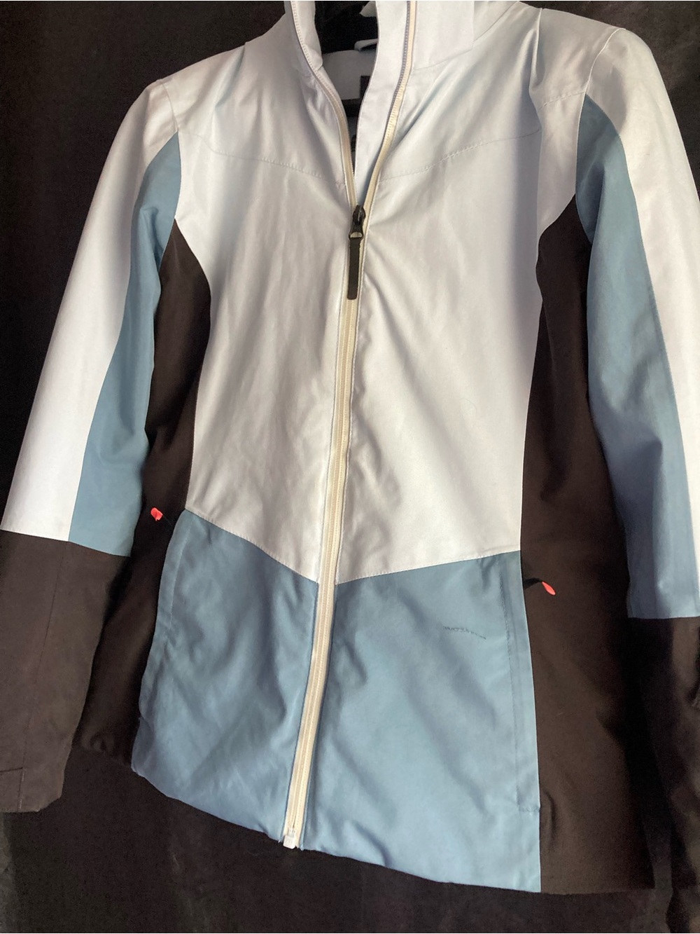 McKINLEY AquaMax 10K Women’s Hooded Ski Jacket Blue Black Size Large